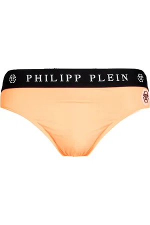 Philipp Plein Heren, Badkleding, Oranje, Maat: S Polyamide