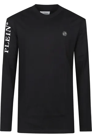 Philipp Plein Heren, Tops, Zwart, Maat: M Katoen