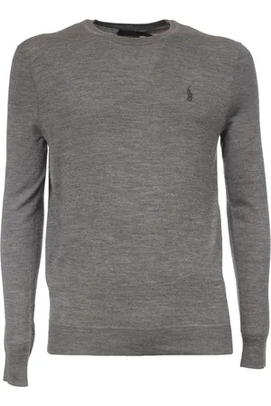 Ralph Lauren Heren, Truien, Grijs, Maat: M Wol