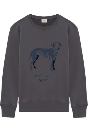 Autry Heren, Sweatshirts & Hoodies, Grijs, Maat: S Katoen