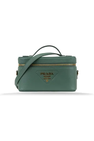 Prada Dames, Tassen, Groen, Maat: ONE Size Leer
