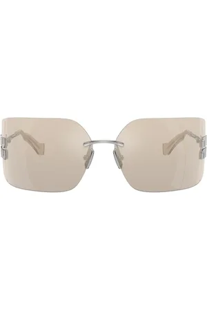 Miu Miu Dames, Accessoires, Grijs, Maat: ONE Size
