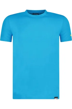 Dsquared2 Heren, Tops, Blauw, Maat: XL Katoen