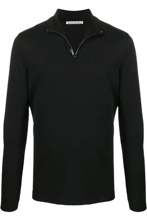 Acne Studios Heren, Tops, Zwart, Maat: XL Nylon