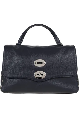 Zanellato Dames, Tassen, Blauw, Maat: ONE Size Leer