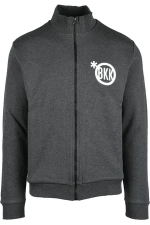 Bikkembergs Heren, Sweatshirts & Hoodies, Grijs, Maat: M Katoen
