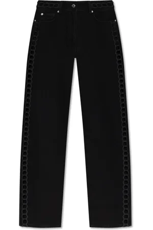 IRO Dames, Jeans, Zwart, Maat: XL Katoen