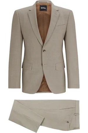 HUGO BOSS Heren, Pakken, , Maat: 2XL Wol