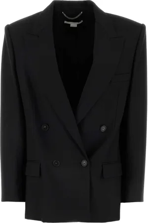 Stella McCartney Dames, Jassen, Zwart, Maat: 2XS Wol