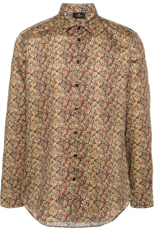Etro Heren, Overhemden, Veelkleurig, Maat: 2XL Katoen