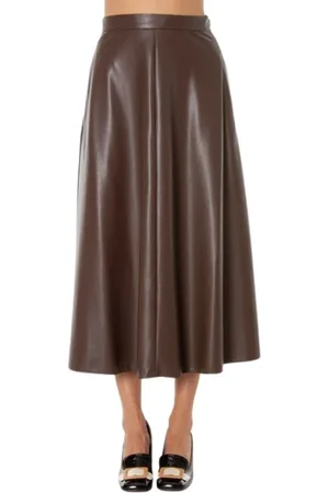 Max Mara Dames, Rokken, Bruin, Maat: 2XS Jersey