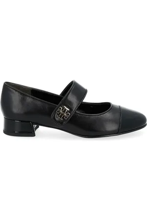 Tory Burch Dames, Schoenen, Zwart, Maat: 37 1/2 EU Leer