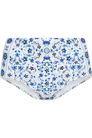 Tory Burch Dames, Badkleding, Blauw, Maat: M Nylon