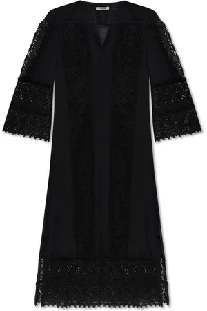 By Malene Birger Dames, Jurken, Zwart, Maat: M Katoen