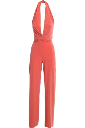 Norma Kamali Dames, Jumpsuits & Playsuits, Rood, Maat: XS Spandex