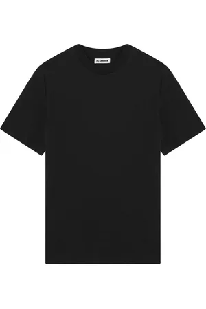 Jil Sander Heren, Tops, Zwart, Maat: S Katoen