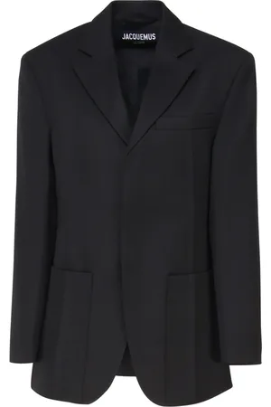 Jacquemus Dames, Jassen, Zwart, Maat: XS Wol