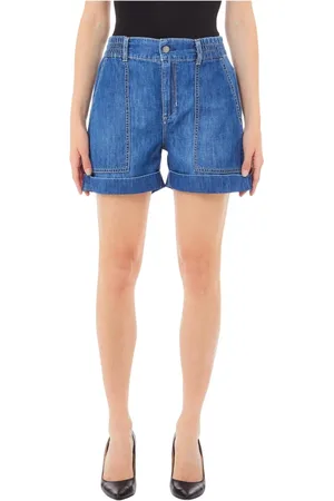 Liu Jo Dames, Korte broeken, Blauw, Maat: W32 Denim