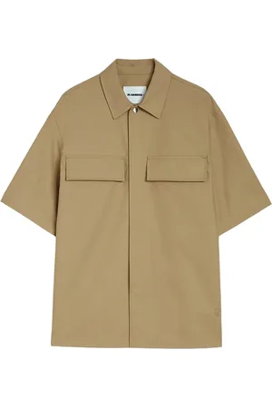 Jil Sander Heren, Overhemden, , Maat: S Katoen