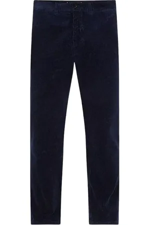 Tommy Hilfiger Heren, Broeken, Blauw, Maat: W40 Velours