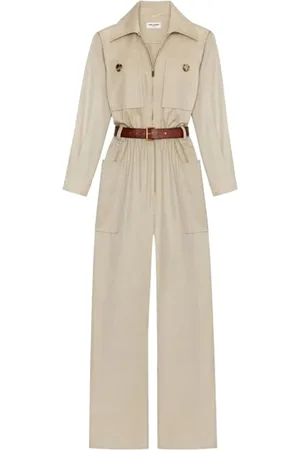 Saint Laurent Dames, Jumpsuits & Playsuits, , Maat: S Katoen