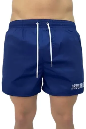 Dsquared2 Heren, Badkleding, Blauw, Maat: S Spandex