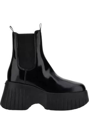 Hogan Dames, Schoenen, Zwart, Maat: 39 EU Leer