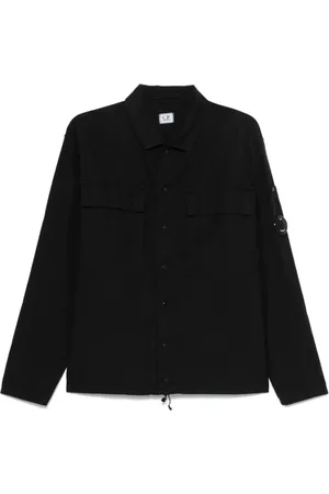 C.P. Company Heren, Overhemden, Zwart, Maat: M