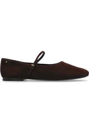 Tory Burch Dames, Schoenen, Bruin, Maat: 38 1/2 EU Suède