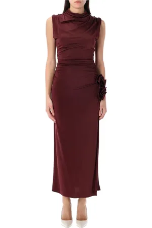 MAGDA BUTRYM Dames, Jurken, Rood, Maat: XS Viscose