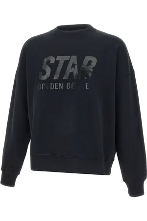 Golden Goose Heren, Sweatshirts & Hoodies, Zwart, Maat: XL Katoen