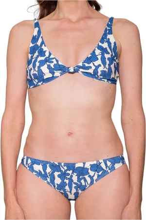 Tory Burch Dames, Badkleding, Blauw, Maat: S Tweed