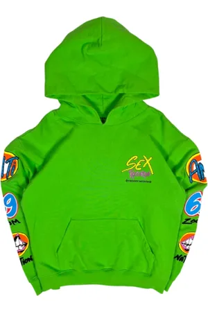 CHROME HEARTS Heren, Sweatshirts & Hoodies, Groen, Maat: L