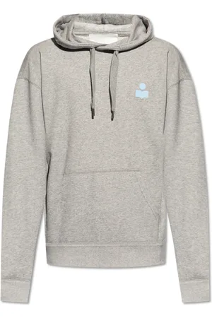 Isabel Marant Heren, Sweatshirts & Hoodies, Grijs, Maat: XS Katoen