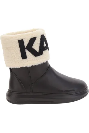 Karl Lagerfeld Dames, Schoenen, Zwart, Maat: 36 EU Leer