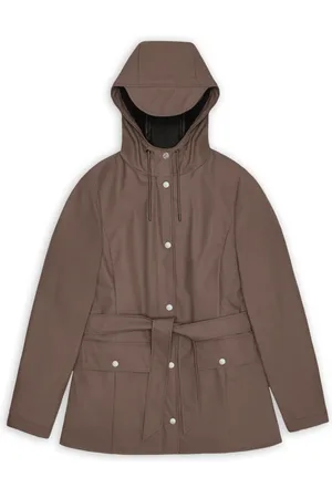 Rains Dames, Jassen, Bruin, Maat: M Leer