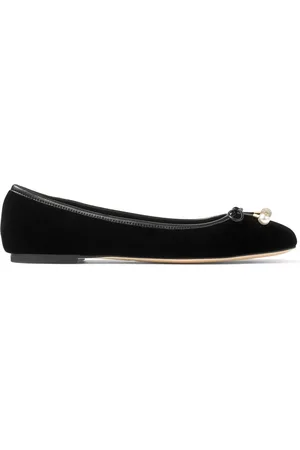 Jimmy Choo Dames, Schoenen, Zwart, Maat: 39 EU Velours