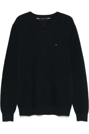 Tommy Hilfiger Heren, Truien, Blauw, Maat: XL Katoen