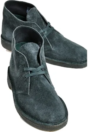 Clarks Heren, Schoenen, Groen, Maat: 43 EU Leer