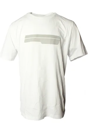 HUGO BOSS Heren, Tops, Wit, Maat: 2XL Katoen