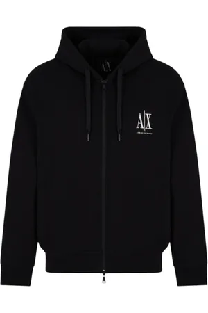 Armani Exchange Heren, Sweatshirts & Hoodies, Zwart, Maat: M Katoen