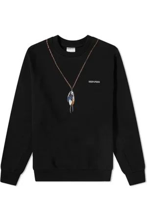 MARCELO BURLON Heren, Sweatshirts & Hoodies, Zwart, Maat: XL Katoen