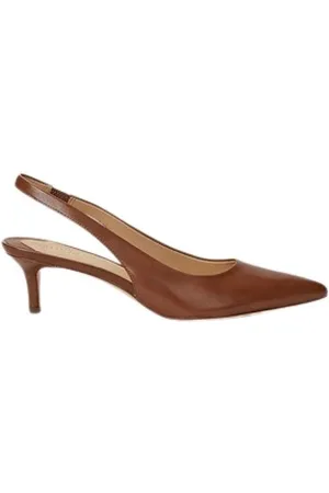 Ralph Lauren Dames, Schoenen, Bruin, Maat: 38 EU Leer