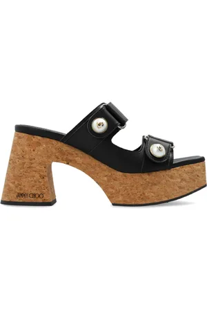Jimmy Choo Dames, Schoenen, Zwart, Maat: 41 EU Leer