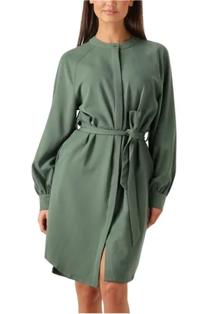 ANOTHER LABEL Dames, Jurken, Groen, Maat: S