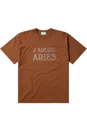ARIES Heren, Tops, Bruin, Maat: L