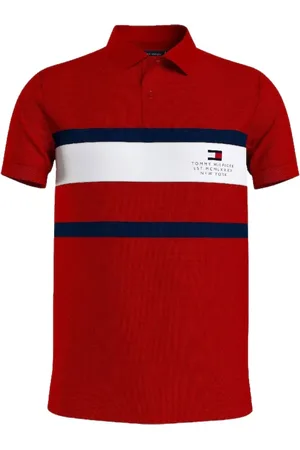 Tommy Hilfiger Heren, Tops, Rood, Maat: XS