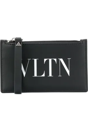 VALENTINO GARAVANI Heren, Accessoires, Zwart, Maat: ONE Size Leer