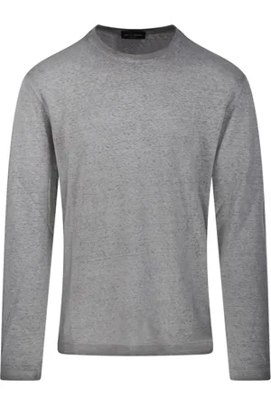 Roberto Collina Heren, Tops, Zwart, Maat: M