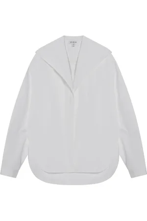 Alaïa Dames, Blouses & Shirts, Wit, Maat: S